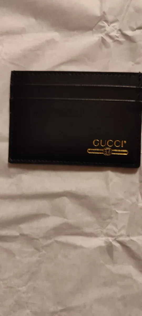 Porta carte Gucci nero