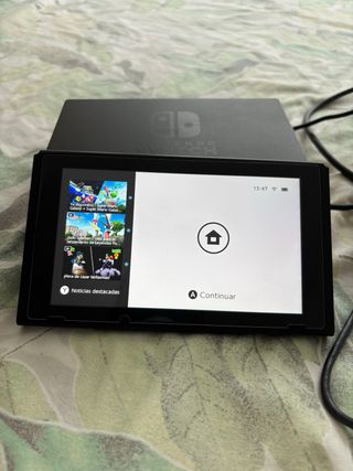 Nintendo Switch+funda+mando+juego