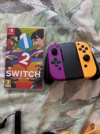 Nintendo Switch+funda+mando+juego