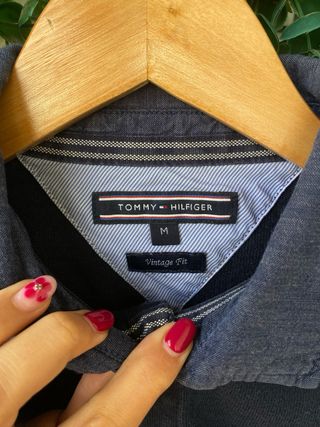 Camisa Polo Tommy Hilfiger Azul Marino Talla M