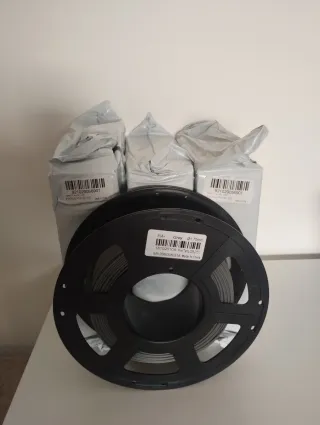 Filamento Sunlu PLA+ Gris 1.75mm
