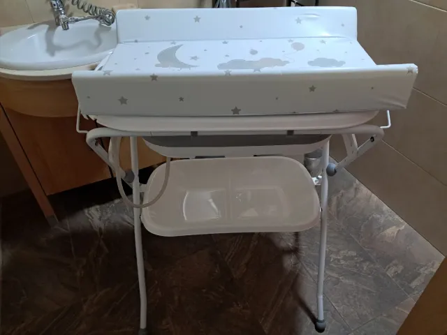 Bañera cambiador Chipolino plegable para bebes
