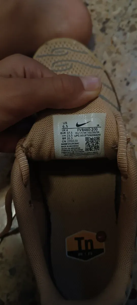 Nike TN Originales Talla 37.5