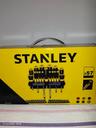 Juego Destornilladores Stanley 57 Piezas