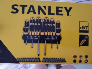 Juego Destornilladores Stanley 57 Piezas