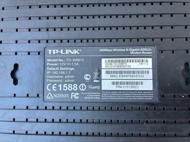 Router TP-Link TD-W8970