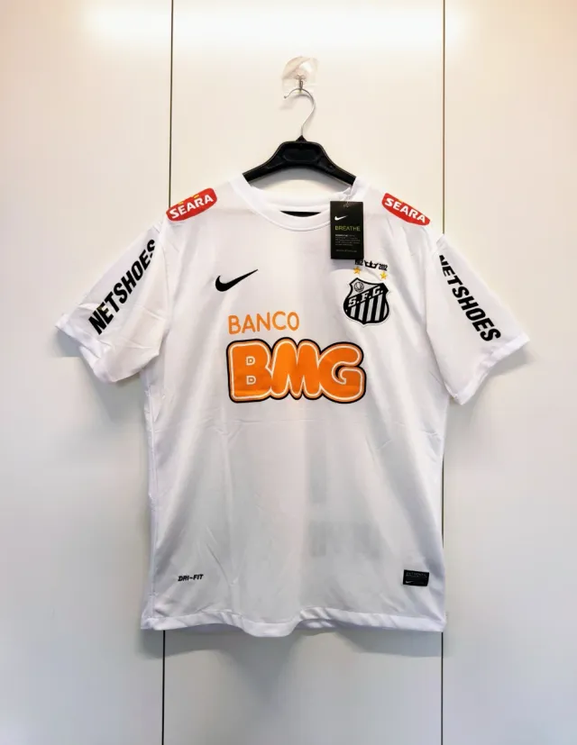 Camiseta Fútbol Retro Neymar Jr #11 Santos FC 2011