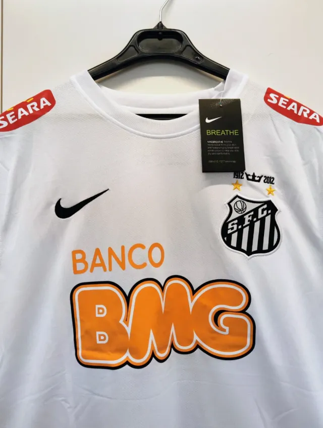 Camiseta Fútbol Retro Neymar Jr #11 Santos FC 2011