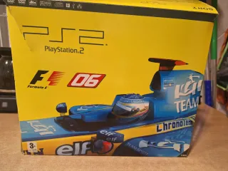 Lote juegos + PlayStation 2 F1 2006 Edición Especi