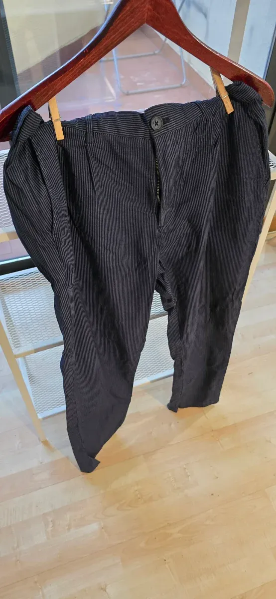 Lote pantalones hombre rayas
