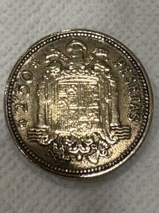 Moneda 2,5 Pesetas 1953 Estrella 54 Franco
