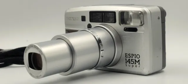 CAMARA SHOOT AND POID PENTAX 145 M super 35mm