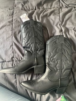 Botas de vaquero negras