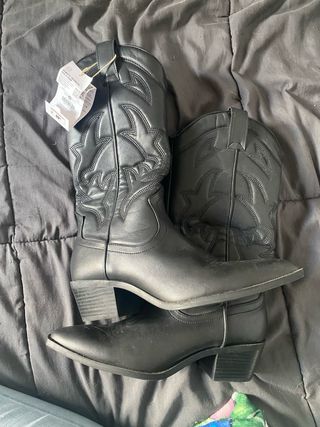 Botas de vaquero negras