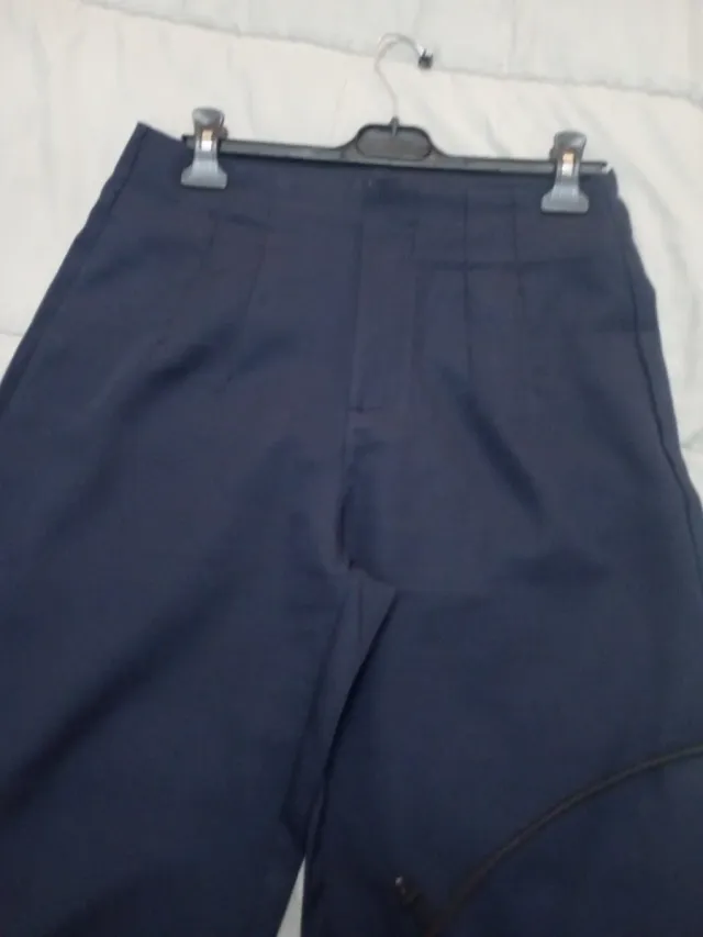 Pantaloni a palazzo blu