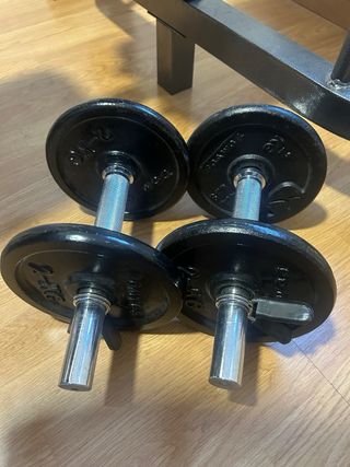Banco de musculación para gimnasio en casa 