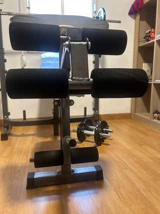 Banco de musculación para gimnasio en casa 