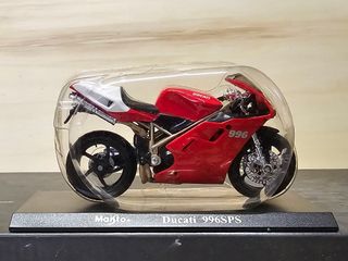 Maisto 1:18 Ducati 996SPS modellino moto