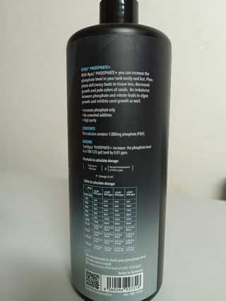 Nyos Fosfato PHOS+ 1L Acuario. Nuevo.