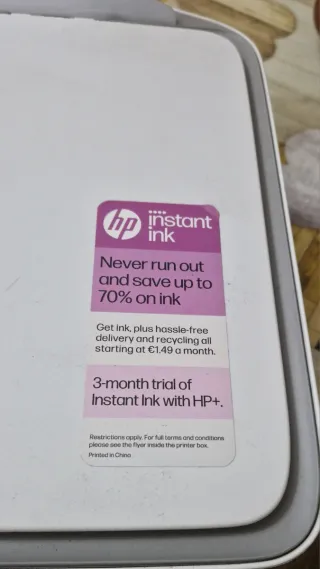 Impresora HP Instant Ink