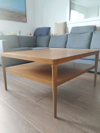 Mesa de centro de madera maciza
