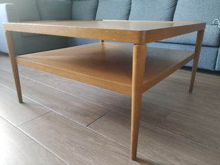 Mesa de centro de madera maciza