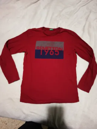 Camiseta Benetton 1965 niño roja 10-11 años 