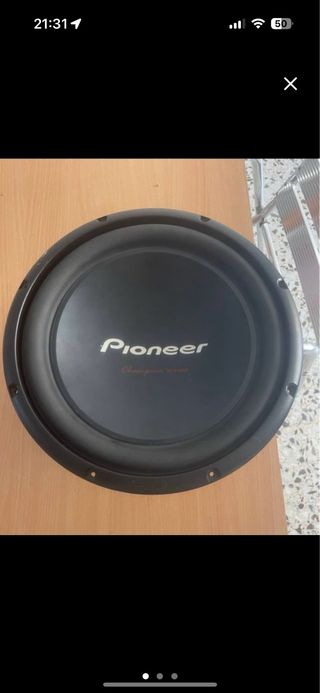 Subwoofer Pioneer 400W RMS