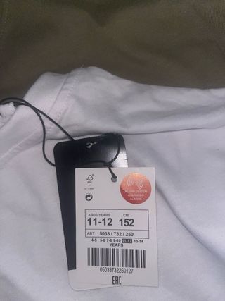 Camiseta Zara Chicago Bulls manga larga Talla M