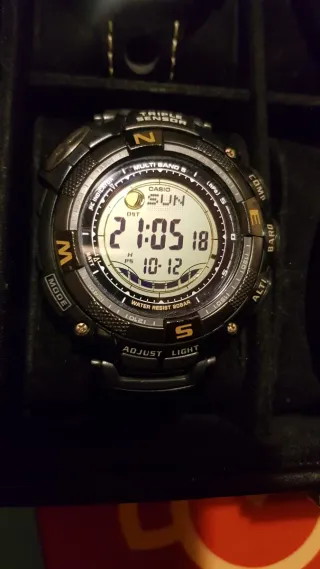 Casio PRW-1500-YTJ Triple Sensor