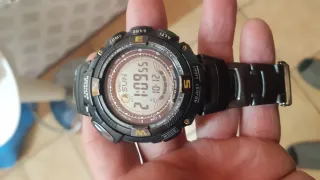 Casio PRW-1500-YTJ Triple Sensor