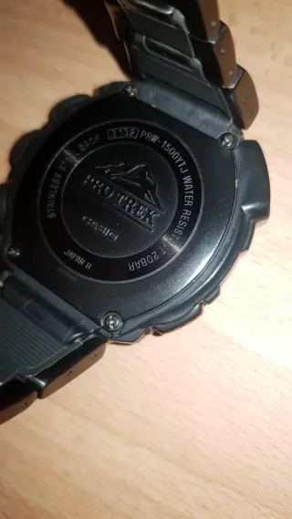 Casio PRW-1500-YTJ Triple Sensor