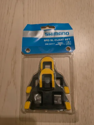 Calas Shimano SPD SL SM-SH11 Amarillas