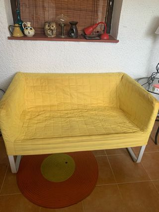 Sofá pequeño 2 plazas