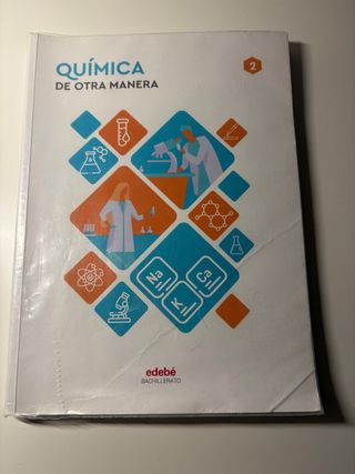 Libro edebé química (de otra manera) 2º bachiller