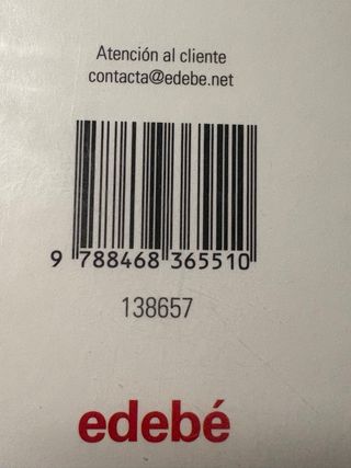 Libro edebé química (de otra manera) 2º bachiller