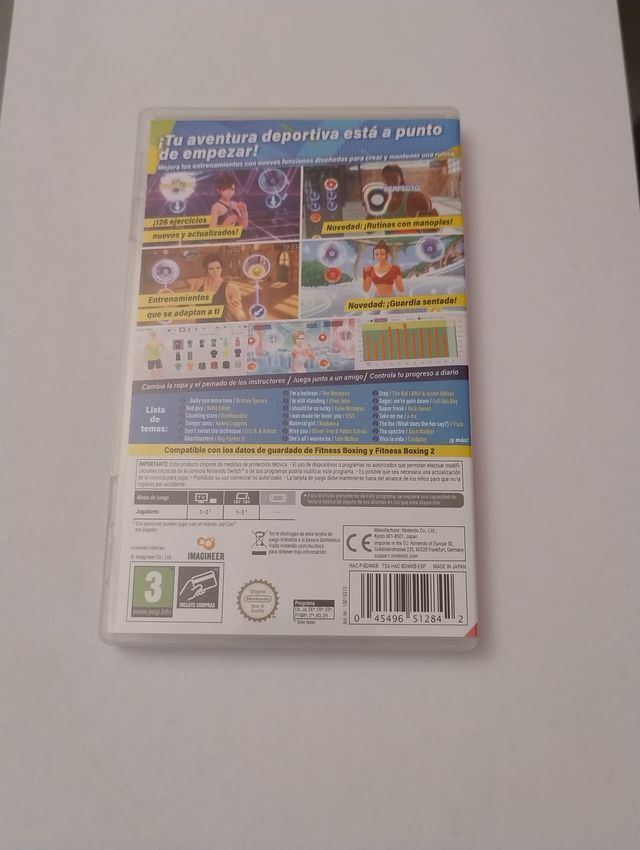 Nintendo Switch Fitness Boxing 3 PAL España
