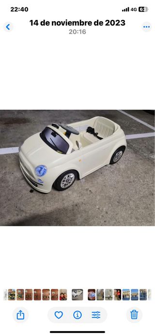 Coche infantil eléctrico