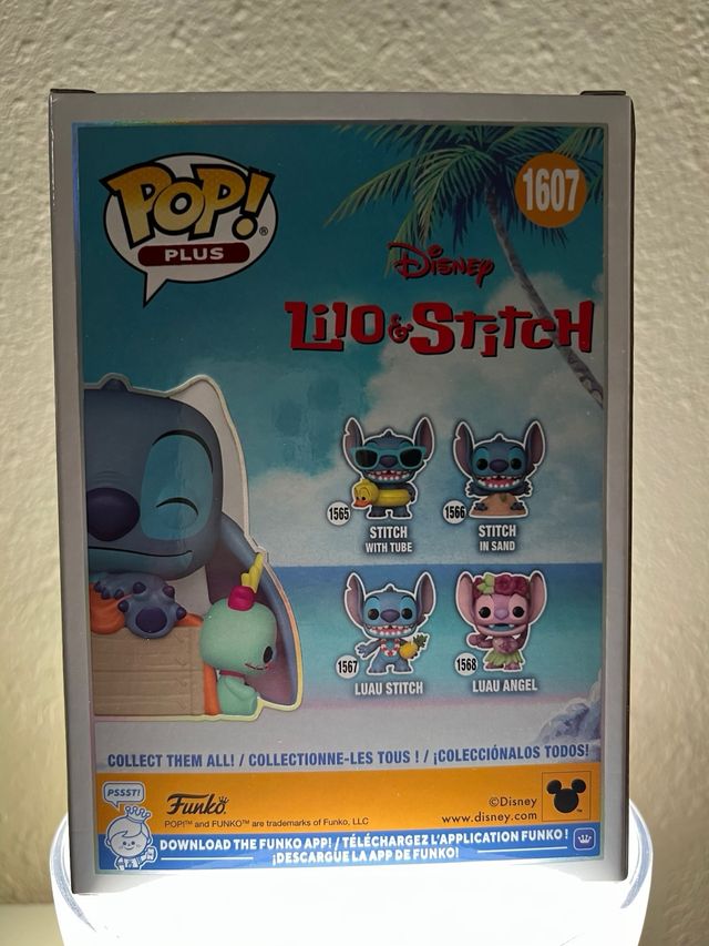 Funko Pop! Lilo & Stitch Sleeping Stitch Flocked