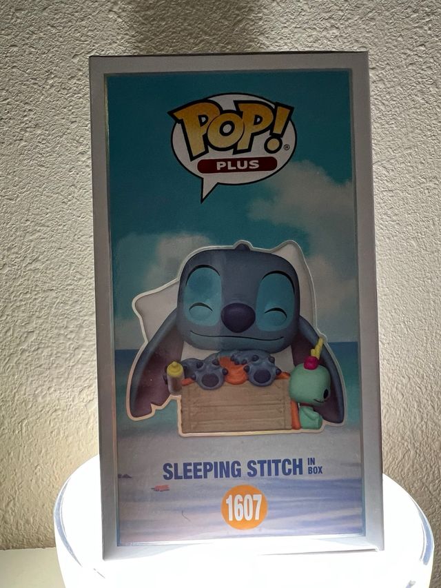 Funko Pop! Lilo & Stitch Sleeping Stitch Flocked