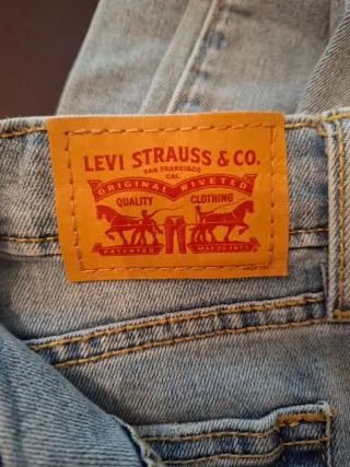 Pantalones Levis Tejanos Largos Azules