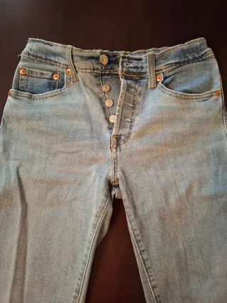 Pantalones Levis Tejanos Largos Azules