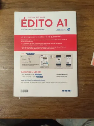 EDITO A1 CAHIER DE L'ÉLÈVE+EXERC