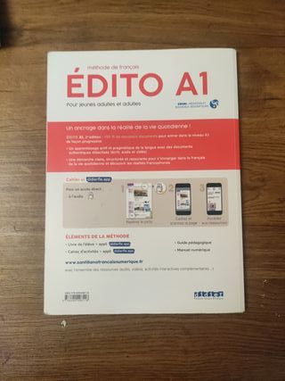 EDITO A1 CAHIER DE L'ÉLÈVE+EXERC