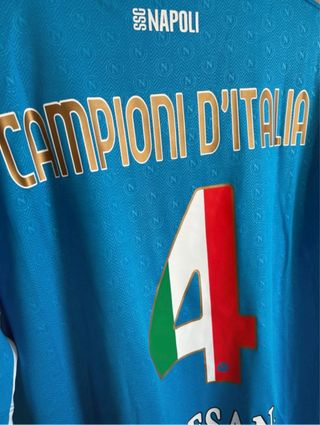Maglia Napoli Scudetto Campioni d’Italia 4