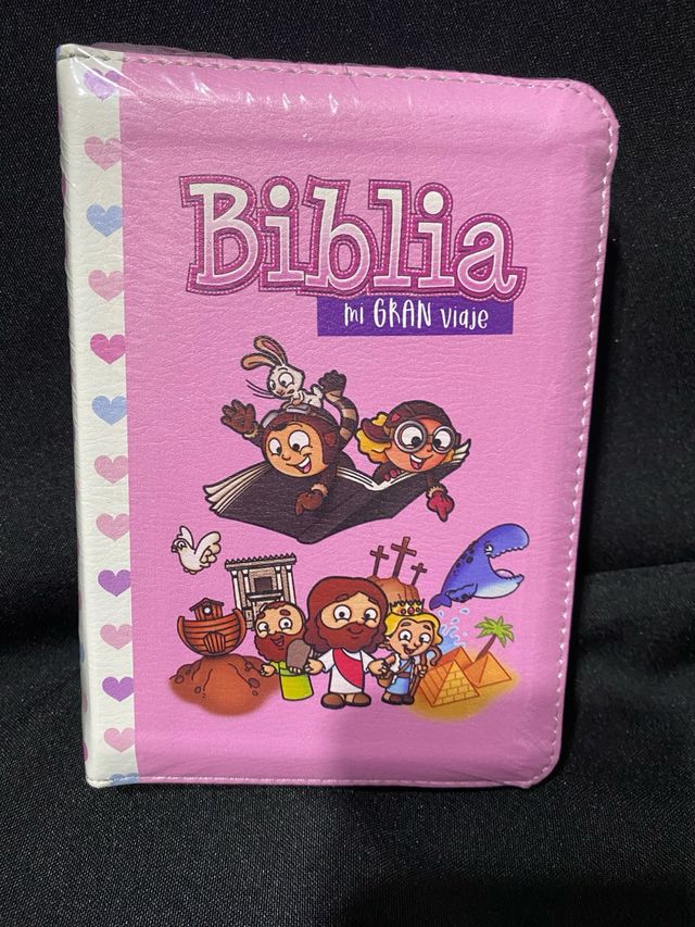 Biblia Rosa Infantil