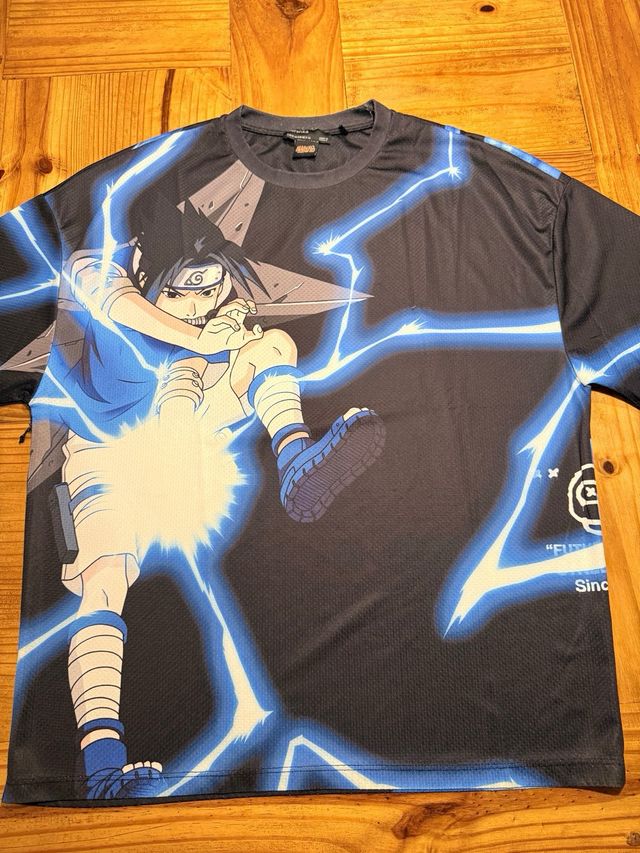 Lote 2 Camisetas M Bershka Anime Naruto