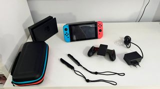 Pack Nintendo Switch Azul y Rojo