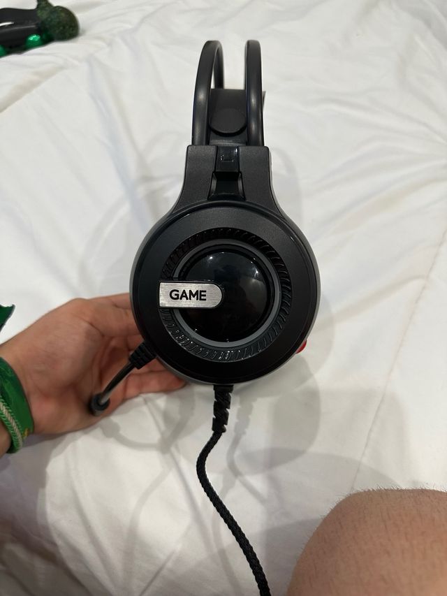 Cascos Gaming Negros