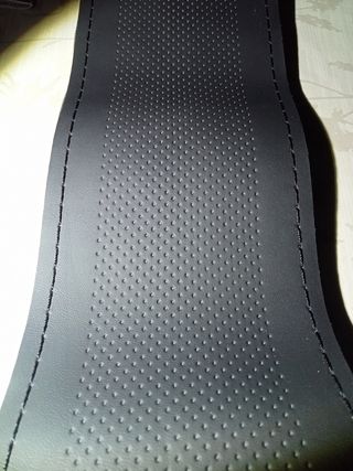 FUNDA DE VOLANTE GRIS 
